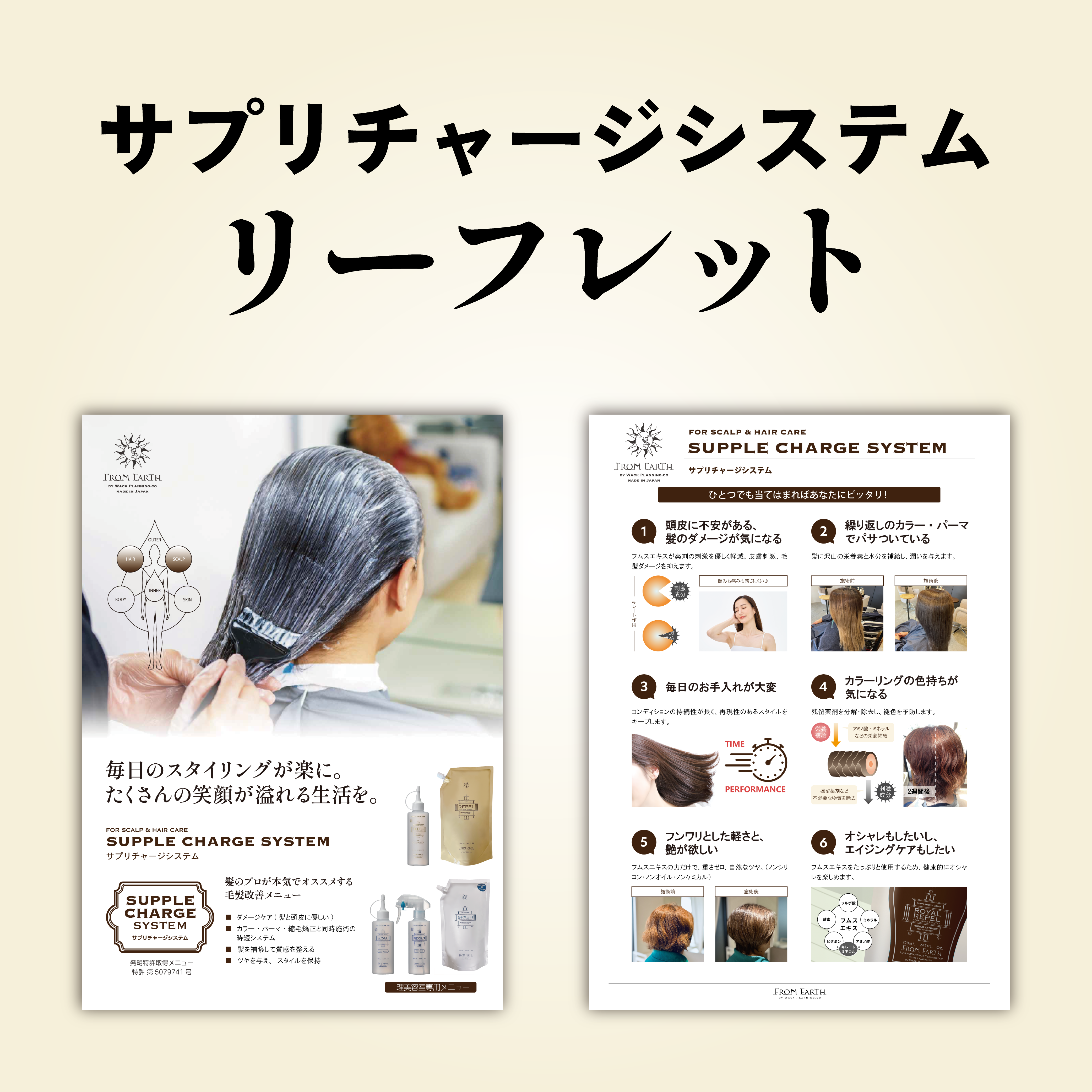 サプリチャージ リーフレット